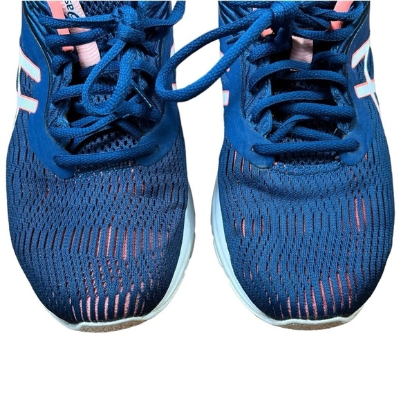 Asics Gel-Pulse 11 Women's Road Blue and Pink Running Shoes - Picture 6 of 6
